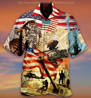 America Independence Day - Hawaiian Shirt, Christmas Gift