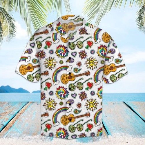 Amazing Hippie Hawaiian Shirt Summer, Hawaiian Shirt Christmas Gift