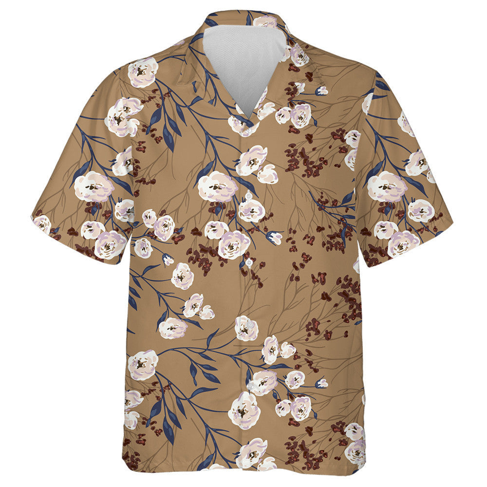 Patrún Galánta Le Brainsí Rós Ar Dhearadh Solas Brown Léine Haváís, Bronntanas Léine Haváís, Bronntanas Nollag