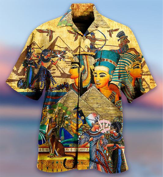 Egypt King - Hawaiian Shirt_Hawaiian Shirt Gift, Christmas Gift