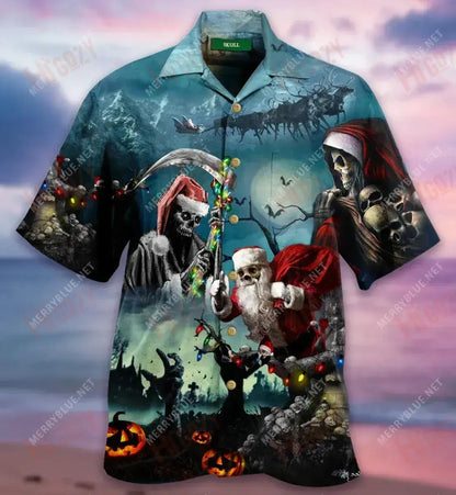 Cloigeann na Nollag Daidí na Nollag Léine Ghearr Muinchille Samhraidh Léinte T Haváíais Léine Oirbheartaíochta haváíais Patrún Léine Haváís, Bronntanas Léine Haváís, Bronntanas Nollag