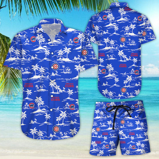 Chicago Cubs Baseball Hawaiian Shirt_Hawaiian Shirt Gift, Christmas Gift
