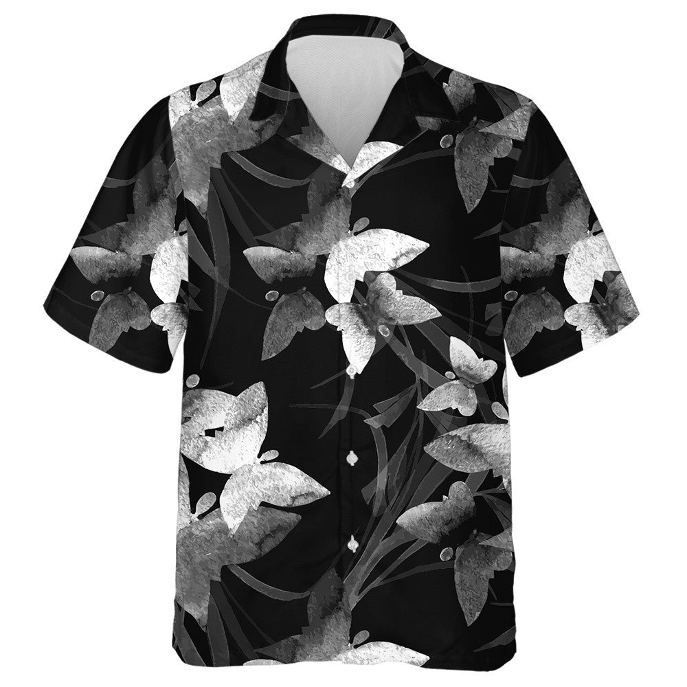 Féileacán Lámhtharraingthe I Stíl Uiscedhathanna Léine Haváís, haváís le haghaidh bronntanais