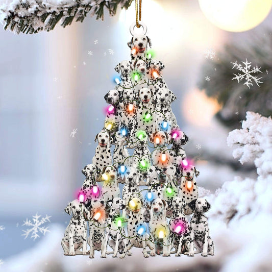 Dalmatian Lovely Tree Gift For Dalmatian Lover Gift For Dog Mom Ornament,Christmas Gift,Christmas Decoration