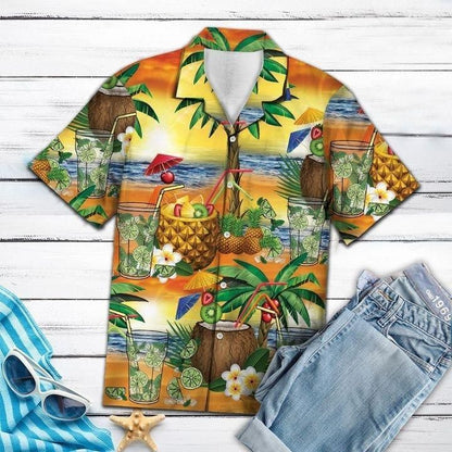 Buy Paradise Mojito Hawaiian Shirt-Hawaiian Shirt Gift, Christmas Gift