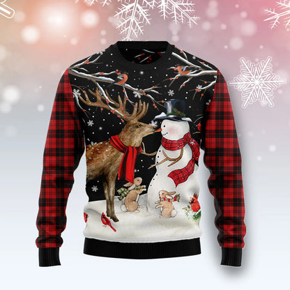 , Fear Sneachta Nollag unisex ban &amp; fir , lánúineacha meaitseáil , cairde , teaghlaigh greannmhar bronntanais geansaí gránna saoire na Nollag , geansaí gránna Nollag