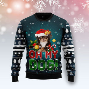 Chihuahua Oh My Dog Ugly Christmas Sweater,Christmas Ugly Sweater,Christmas Gift,Gift Christmas 2022