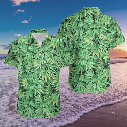 Buy Cannabis Hawaiian Aloha Shirts -Hawaiian Shirt Gift, Christmas Gift