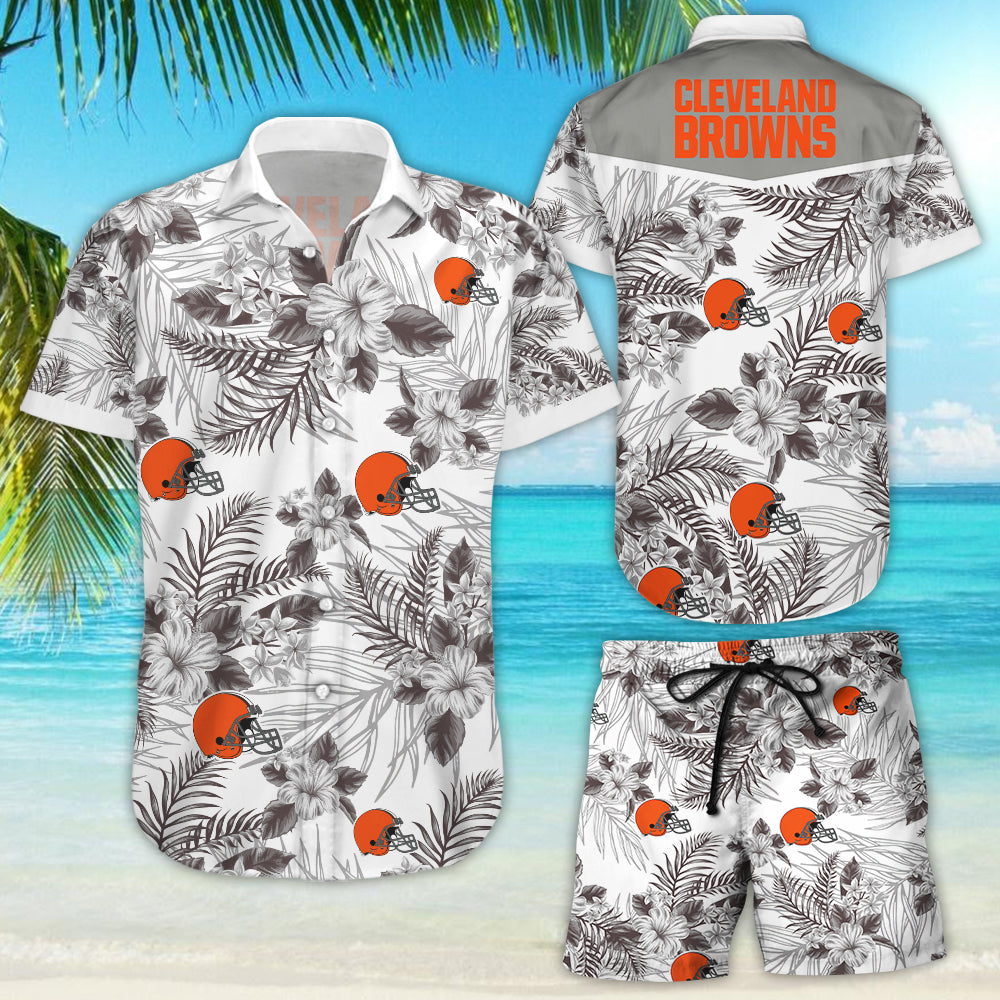 Cleveland Browns Hawaiian Shirt, Hwaiian For Gift