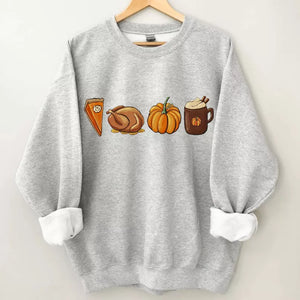 Thanksgiving Dinner Sweatshirt, Christmas Shirt, Christmas Sweatshirt Cute, Christmas Winter Sweatshirt