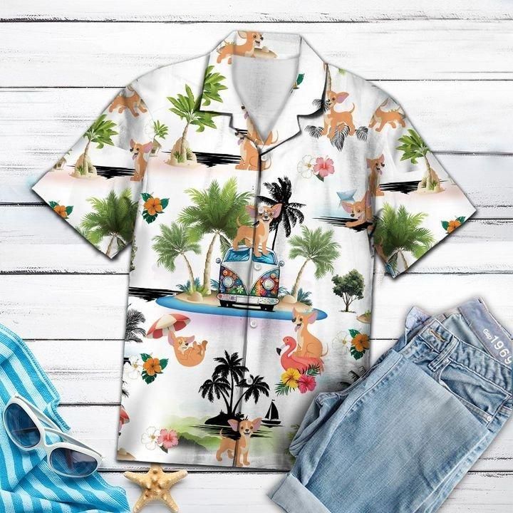 Find Chihuahua Hawaiian Shirt_Hawaiian Shirt Gift, Christmas Gift
