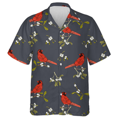 Éan Cairdinéal Beag Dearg Agus Brainse de Léine Haváí drualus, Bronntanas Léine Haváís, Bronntanas Nollag