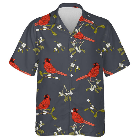 Éan Cairdinéal Beag Dearg Agus Brainse de Léine Haváí drualus, Bronntanas Léine Haváís, Bronntanas Nollag