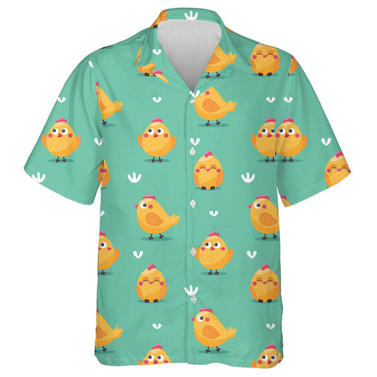 Sicín Beag I Mothúcháin Éagsúlachta Le Léine Haváíach Féar Bán, Bronntanas Léine Haváís, Bronntanas Nollag