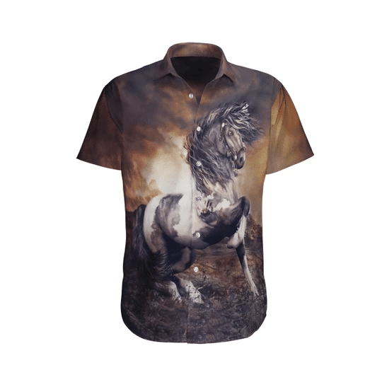 Dearadh Abstract Capall Uiscedhathanna Léine Haváís, Bronntanas Léine Haváíais, Bronntanas Nollag