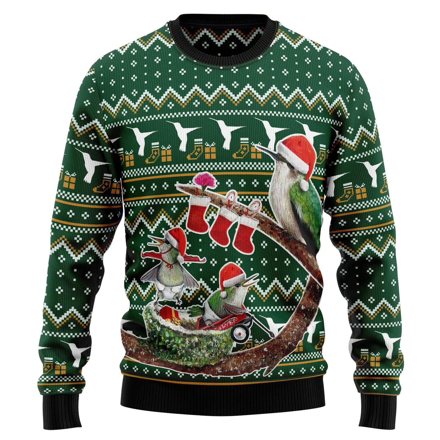 Hummingbird Family Xmas D2810 Ugly Christmas Sweater,Christmas Ugly Sweater,Christmas Gift,Gift Christmas 2024