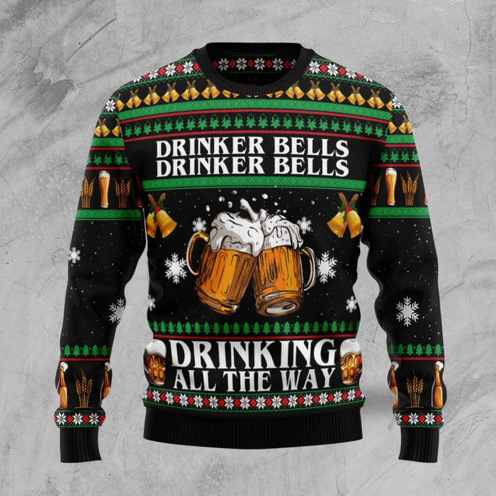 Drinker Bell Ugly Christmas Sweater, Christmas Gift, Gift Christmas 2024