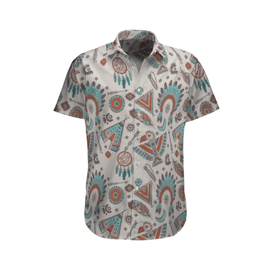 Cartún Meiriceánach Dúchasach Dearadh Uiscedhath Léine Haváís, Haváís Do Bhronntanais