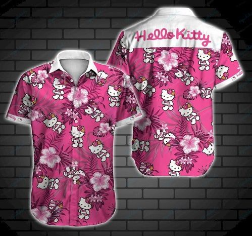 Hello Kitty Hawaiian Shirt, Hawaiian Shirt Gift, Christmas Gift