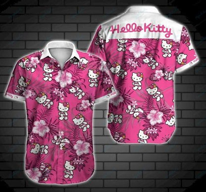 Hello Kitty Hawaiian Shirt, Hawaiian Shirt Gift, Christmas Gift