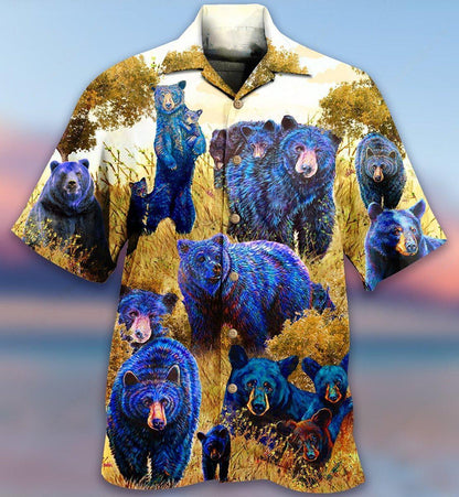 Bear Love Animals - Hawaiian Shirt,Hawaiian Shirt Gift, Christmas Gift