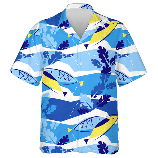 Cúlra na dTonnta Gorma Agus Bána le Léine Haváis Éisc Agus Feamainn, Bronntanas Léine Haváíais, Bronntanas Nollag