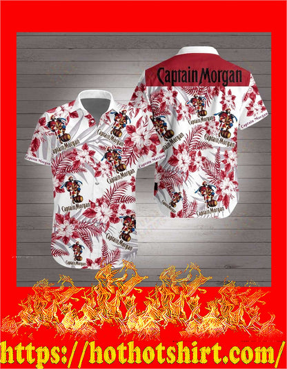 Captain Morgan Hawaiian Shirt, Hawaiian Shirt Gift, Christmas Gift