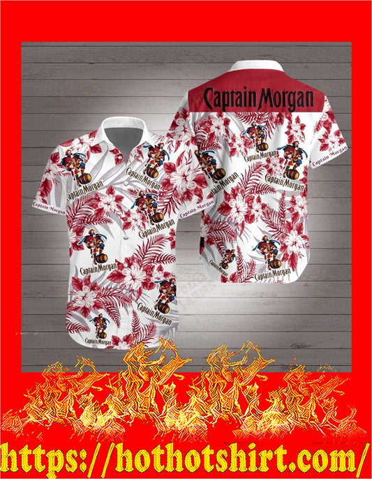 Captain Morgan Hawaiian Shirt, Hawaiian Shirt Gift, Christmas Gift