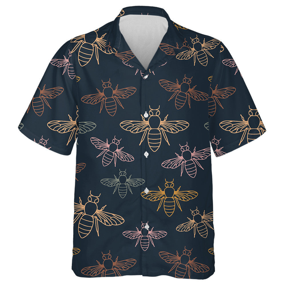 Beacha Nádúrtha Samhraidh Ildaite ar Chúlra Dorcha Léine Haváís, Bronntanas Léine Haváís, Bronntanas Nollag