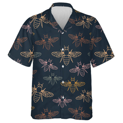 Beacha Nádúrtha Samhraidh Ildaite ar Chúlra Dorcha Léine Haváís, Bronntanas Léine Haváís, Bronntanas Nollag