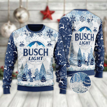 Busch Light Geansaí Nollag Gránna, Bronntanas Nollag, Bronntanas Nollag 2022