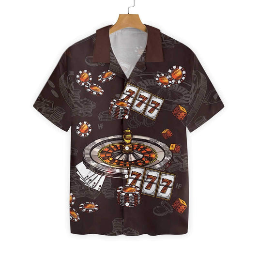 I Would Rather Be At The Casino Design Hawaiian Shirt, Hawaiian Shirt Gift, Christmas Gift