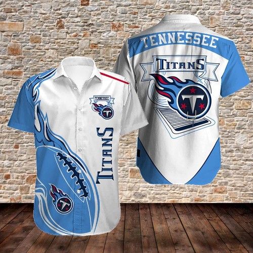 Tennessee Titans Hawaiian Shirt, Hawaiian Shirt Gift, Christmas Gift