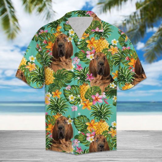 Tropical Pineapple Octopus Hiding Place Themed Pattern Hawaiian Shirt, Hawaiian Shirt Gift, Christmas Gift