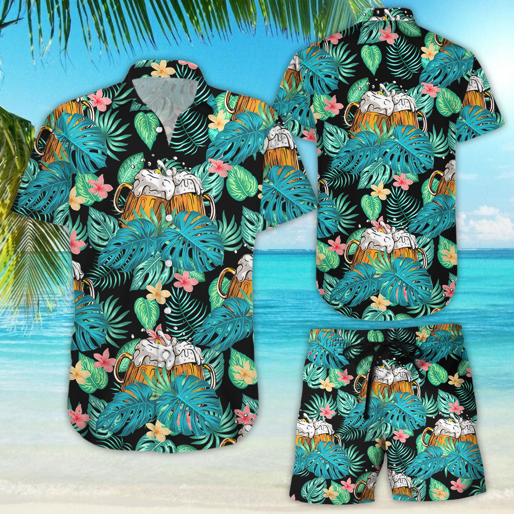 Buy Beer Tropical Hawaiian Shirt -Hawaiian Shirt Gift, Christmas Gift