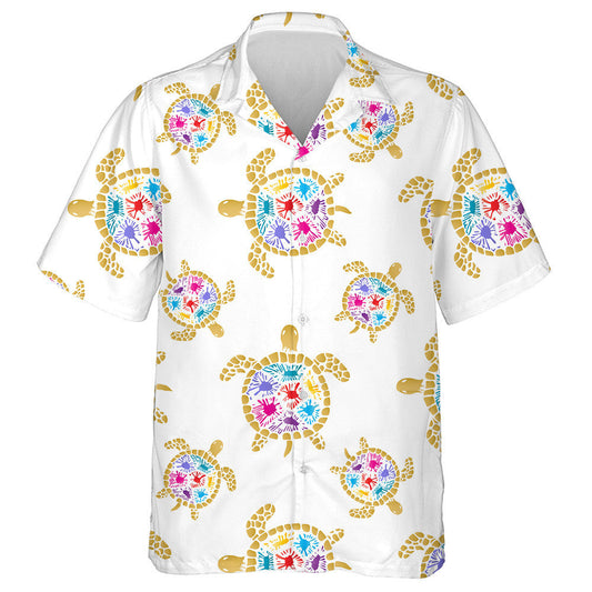 Turtar Farraige Le Blotanna Daite Ar an Léine Haváích Blaosc, Bronntanas Léine Haváíais, Bronntanas Nollag