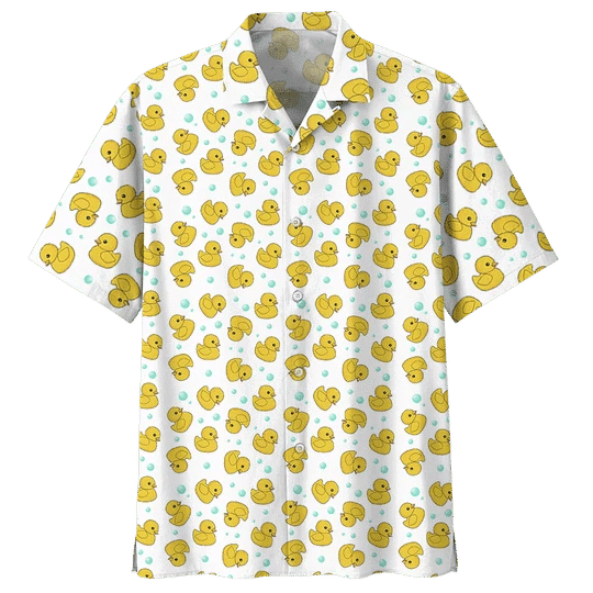 Seamless Duck Background Design Hawaiian Shirt,Hawaiian Shirt Gift, Christmas Gift