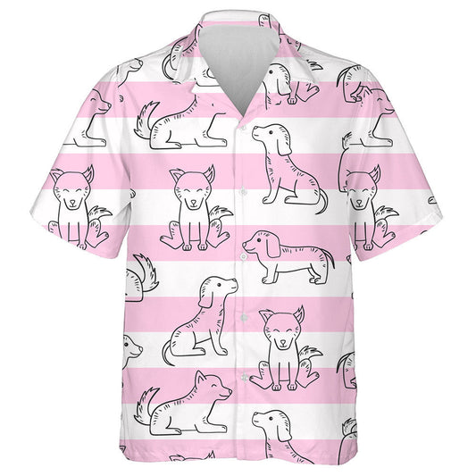 Madraí Beaga Shona Agus Líne Bándearg Cúlra Aonraithe Léine Haváís, Bronntanas Léine Haváís, Bronntanas Nollag