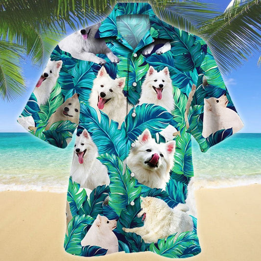 Best Gift For American Eskimo Dog Lovers Hawaiian Shirt, Hawaiian Shirt Gift, Christmas Gift