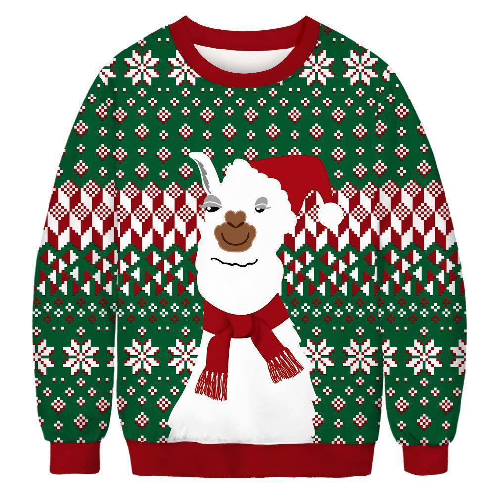 Christmas Alpaca Ugly Christmas Sweater,Christmas Ugly Sweater,Christmas Gift,Gift Christmas 2022