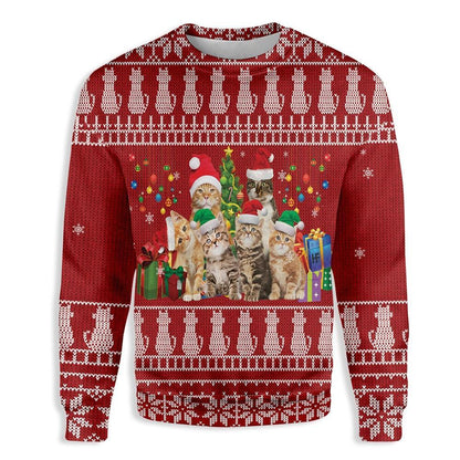 Cat Lovers Christmas Ugly Christmas Sweater, Christmas Ugly Sweater,Christmas Gift,Gift Christmas 2022