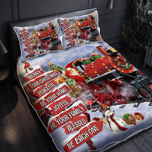Christmas Santa Quilt Bedding Set Welcome Bedroom Set Bedlinen 3D ,Bedding Christmas Gift,Bedding Set Christmas