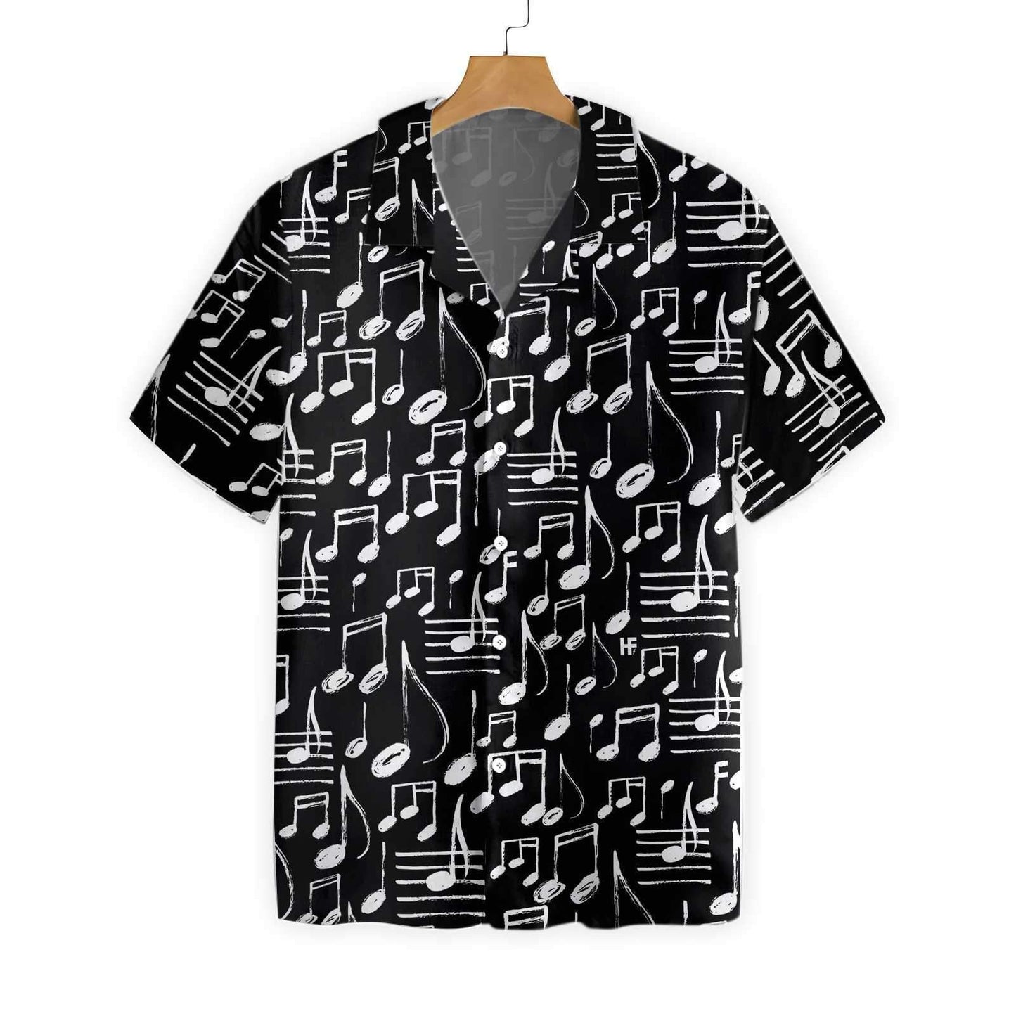 Music Note Music Paradise Design Hawaiian Shirt,Hawaiian Shirt Gift, Christmas Gift