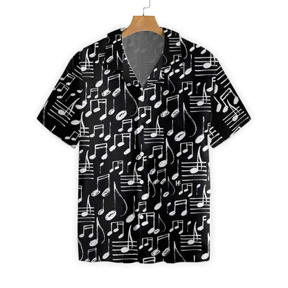 Music Note Music Paradise Design Hawaiian Shirt,Hawaiian Shirt Gift, Christmas Gift
