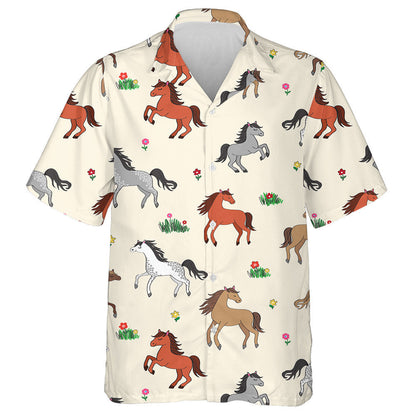 Feirme Álainn faoin Tuath Pórtha Éagsúla Capaill i measc Bláthanna Léine Haváís, Bronntanas Léine Haváís, Bronntanas Nollag