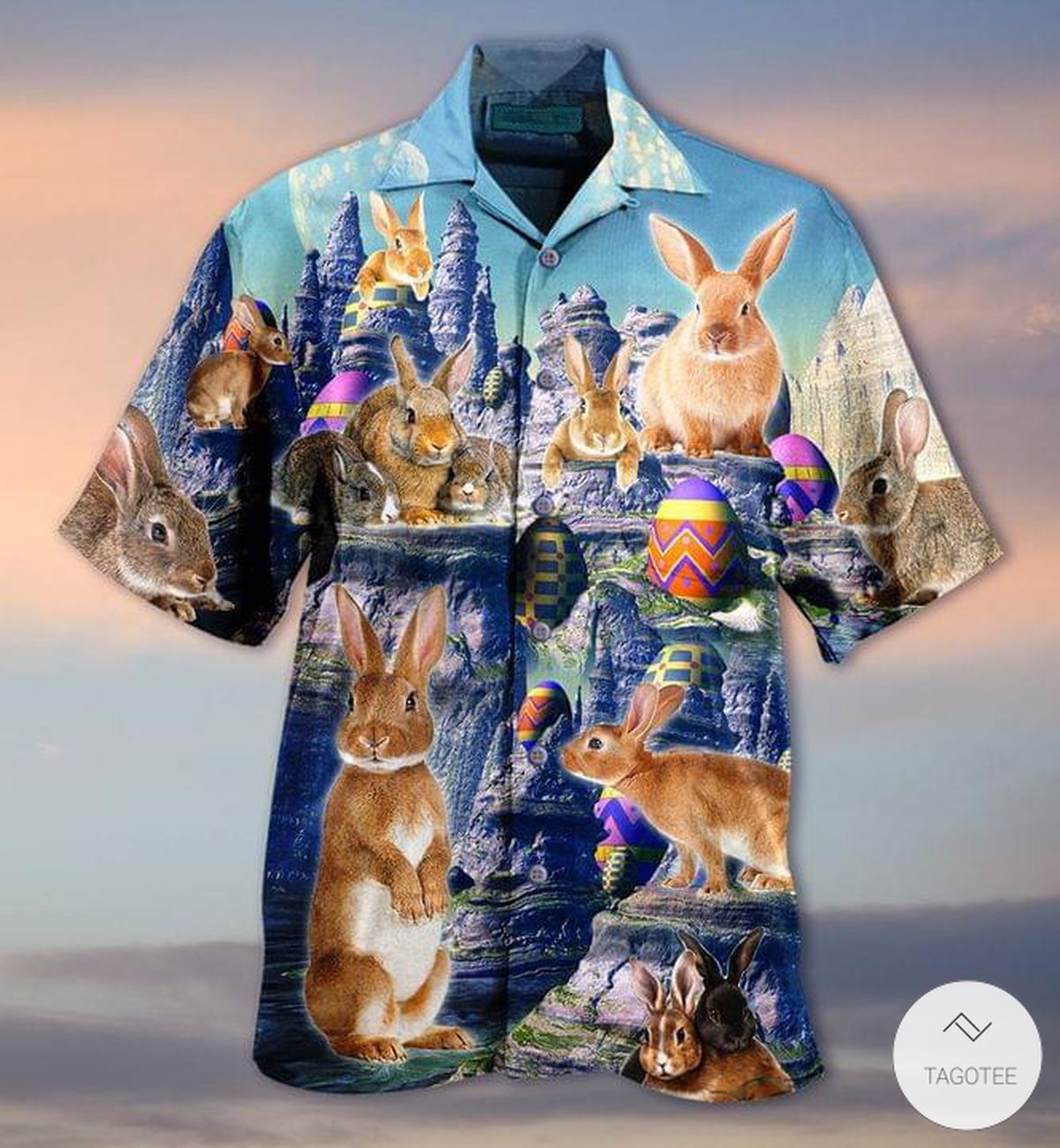 Easter Bunny Hawaiian Shirt_Hawaiian Shirt Gift, Christmas Gift