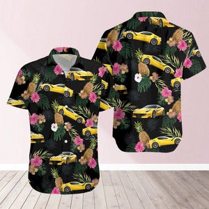 Ferrari Tropical Unisex Hawaiian Aloha Shirts, Hawaiian Shirt Gift, Christmas Gift