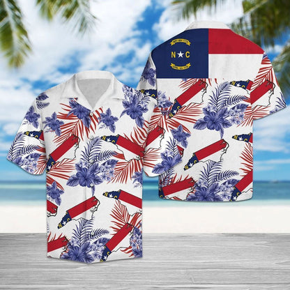 North Carolina Bronntanais Laethanta Saoire Samhraidh Bródúil as Patrún Ideal Léine Haváís, Bronntanas Léine Haváís, Bronntanas Nollag