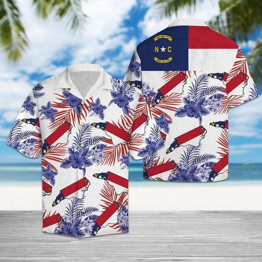 North Carolina Bronntanais Laethanta Saoire Samhraidh Bródúil as Patrún Ideal Léine Haváís, Bronntanas Léine Haváís, Bronntanas Nollag