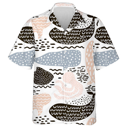 Ainmhithe Farraige Míol Mór agus Octopus Dearadh Dathanna Pastel Léine Haváís, Bronntanas Léine Haváís, Bronntanas Nollag